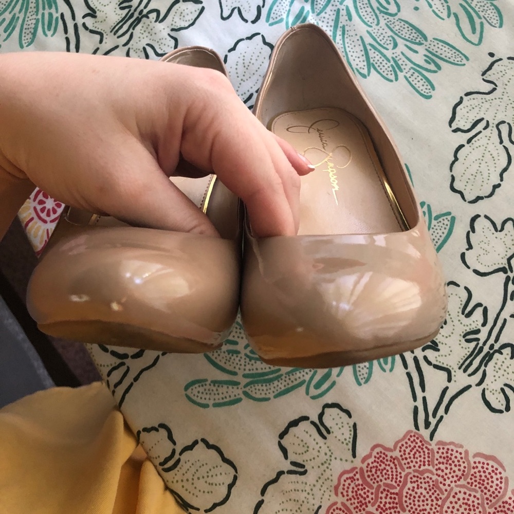 Nude Jessica Simpson heels